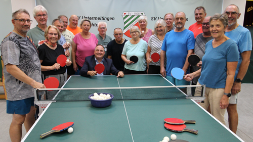 Senioren-Tischtennisgruppe Jubiläum 2025